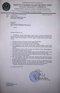 pemberitahuan uas